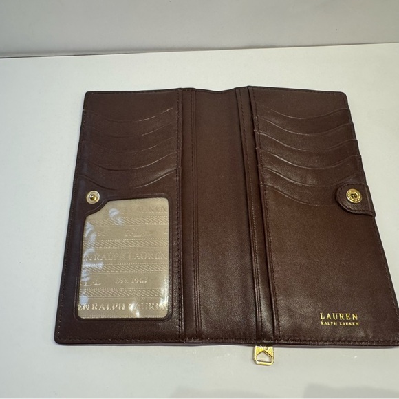 Gold Snakeskin Embossed Wallet by Ralph Lauren - Picture 6 of 11